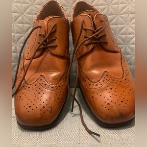 Reveal Jr. Boys Wingtip Oxford Brown/Cognac Big kid 6.5